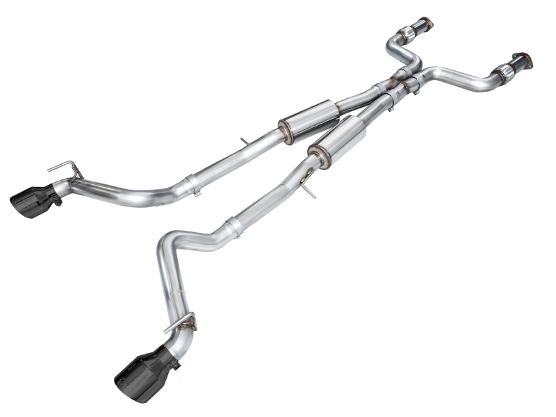 Nissan Z Performance Exhaust - AWE Tuning - Cat Back Track Edition - Diamond Black - `23-`27